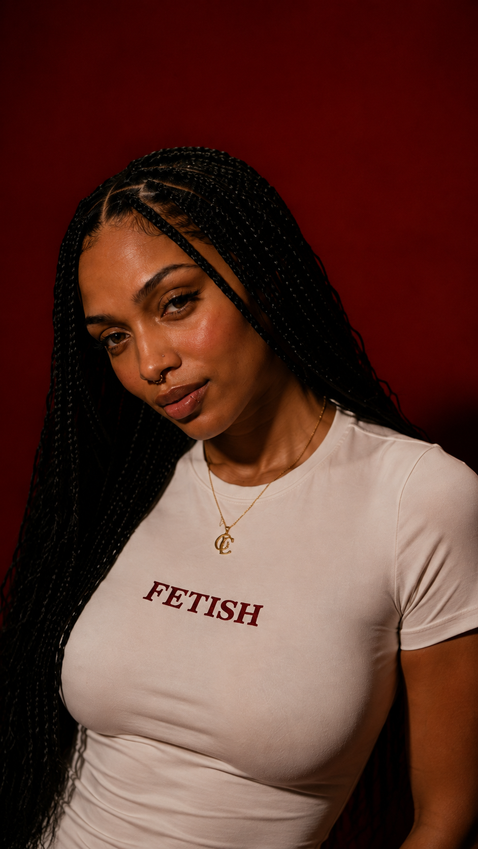 Monochrome editorial portrait of SADE SOL, recording artist